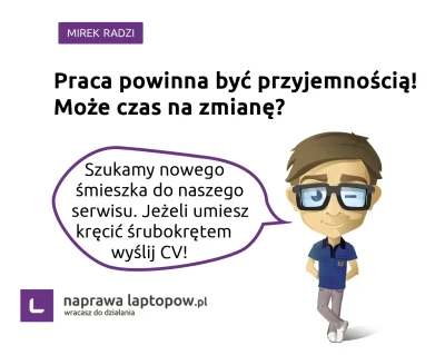 naprawalaptopow - Kolejne ogłoszenie o pracę w #poznan !

Szukamy studenta/osoby uc...