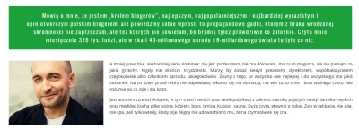 RobotKuchenny9000 - Odważne stwierdzenia jak na kogoś kogo w ogóle nie kojarzę. "Król...