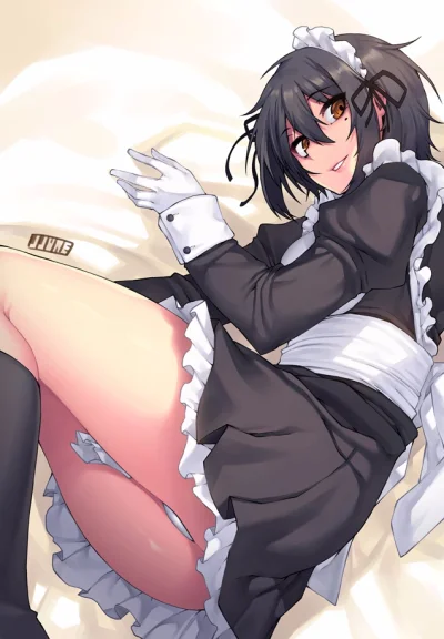 Morimasa - #randomanimeshit #originalcharacter #morimiyarumi #pantsu #maid #jjune