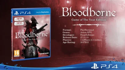 VanSmoke - Pudełkowe Bloodborne Game of the Year Edition za 79 złotych w RTVEuroAGD
...
