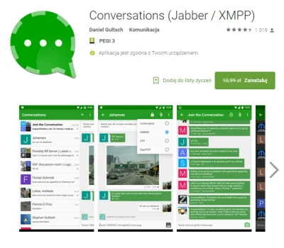 kochatopoczeka - Conversations (Jabber / XMPP) aplikacja dziś za free 

https://pla...