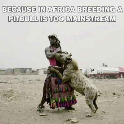 m.....i - #lolcontent #africa #mainstream



Aż strach pomyśleć jakie zwierzątka mają...