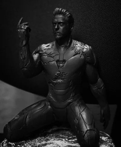 WuDwaKa - Wydrukowany model 3D Tonego Starka ʕ•ᴥ•ʔ

#avengers #ironman #marvel #dru...