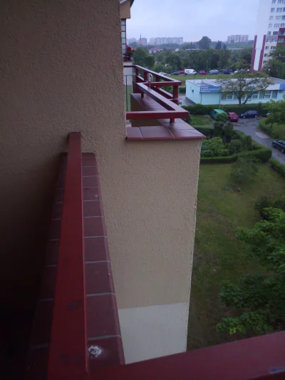 Gandezz - @Gandezz: Foto odległości pomiędzy balkonami - to z mojego balkonu do innej...