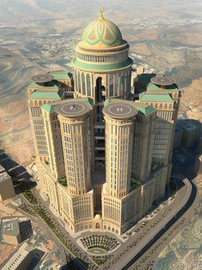 TomexD - Największy hotel na świecie, z 10 000 pokoi, w trakcie budowy w Arabii Saudy...