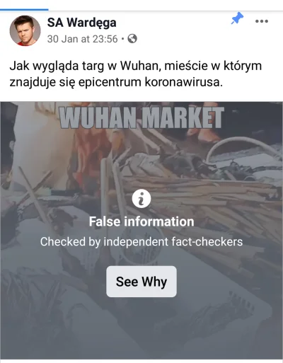 w.....a - Już Facebook oznaczył to jako fake newsa