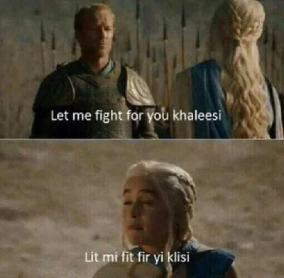 PanCogito - @TheFuguFish: Let me fight for you Khaleesi!