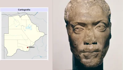 xmrG - Starożytny afrykański filozof Mokebe Makamele Urus (ur. 426r. zm. 468r.). Urod...