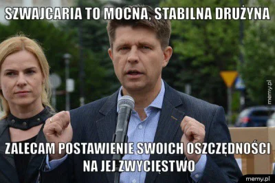 starnak - Szwajcaria-to mocna drużyna zalecam postawienie swoich oszczędności
#Szwaj...