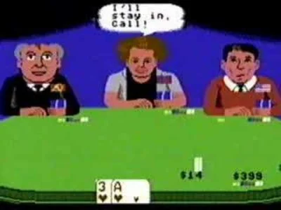 saimonm - Kiedyś na commodore można było sobie zagrać w pokera przeciwko: Michaił Gor...