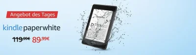 Cyfranek - Dziś Kindle Paperwhite 4 potaniał o 30 EUR. Nie wiem, na jak długo:
http:...