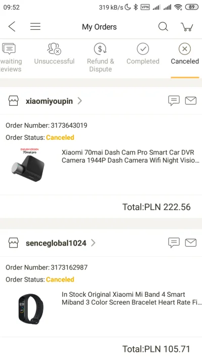 bslawek - Ostatni raz robiłem zakupy na #dhgate płatności normalnie zrobione revolute...