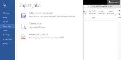 Niedzwiedz87 - @Sepang: na przykładzie worda, możesz sciagnąć docx bądź pdf a sam dok...