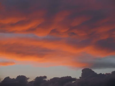 KubaGrom - Chmury mammatus podczas zachodu słońca, trzy lata temu w Białej Podlaskiej...