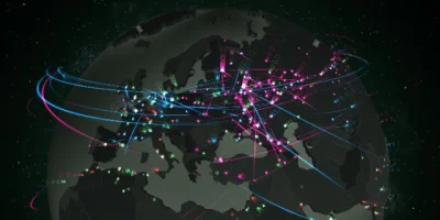 enforcer - Interaktywna mapa przedstawiająca cyber-ataki w czasie rzeczywistym: https...