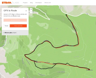 TwigTechnology - Strava udostępniła w końcu sensowny edytor GPX (właściwie import gpx...