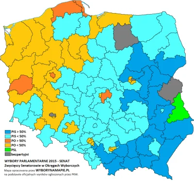 R187 - @Marek_B: Co ma do rzeczy JOW? Do senatu są JOWy i 95% mandatów dostały PiS i ...