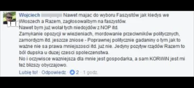 r.....y - Co tam tortury, zabójstwa bez wyroku, cenzura, strach i terror. Ważne, żeby...