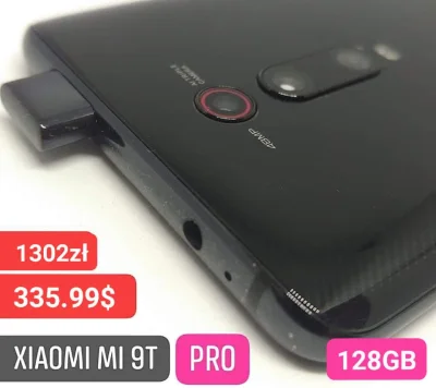 sebekss - Znowu dostępny ( ͡º ͜ʖ͡º)
Tylko 335.99$ (1302zł) za Xiaomi Mi9t PRO 6/128G...