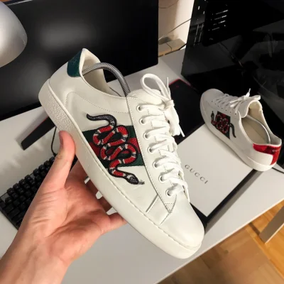 WujekRada - Gucci Ace Snake 

Tak wyglądają buty za 3000 PLN które kupiłem sobie do c...