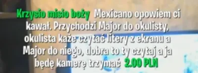 kamil-ka - Jeden z lepszych sucharów dziś. 
#kononowicz #mexicano to jeszcze nie #pa...