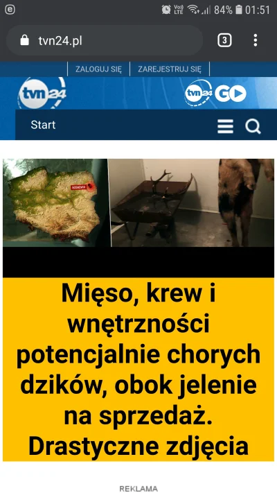 Czepek - W Iranie zaczyna się wojna, a na głównej tvn24 o dzikach i jeleniach xd
#ir...