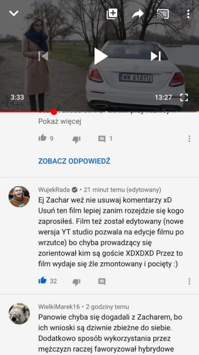 WujekRada - To niezły zachar. Usunął mój komentarz w monecie gdy miał 100+ plusów. Sc...