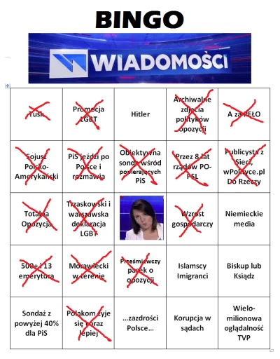 MarianoaItaliano - A to dopiero 18 minut xD 
#tvpis #wiadomoscibingo