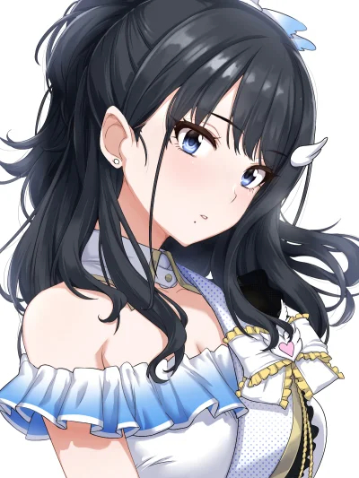 Azur88 - #randomanimeshit #idolmaster #kazanohiori #longhair #blackhair #blueeyes 

...