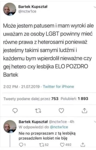 R.....9 - POZDRO BARTEK, Z FARTEM!
#neuropa #lgbt #heheszki