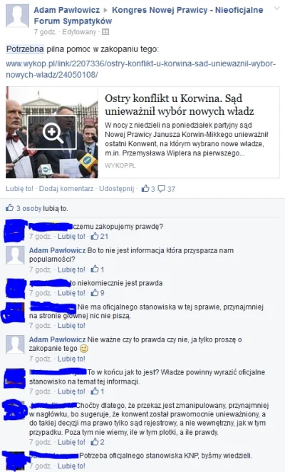 acocieto - @BPapa: Masz rację ale szkoda, że nie wkleiłeś jaka była reakcja ani ilość...