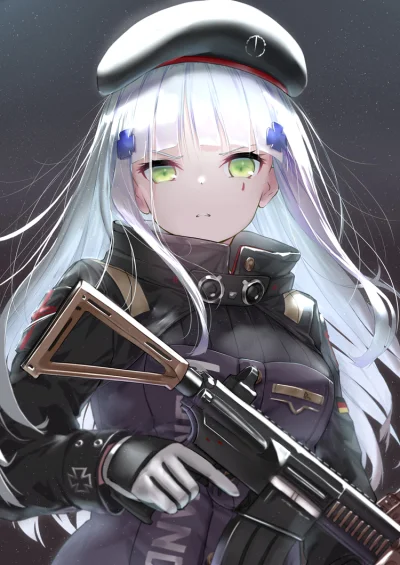 b.....r - #randomanimeshit #anime #girlsfrontline #hk416 #girlsandguns