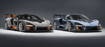 autogenpl - McLaren Senna z klocków Lego... w pełnej skali! Prawie pięć tysięcy godzi...