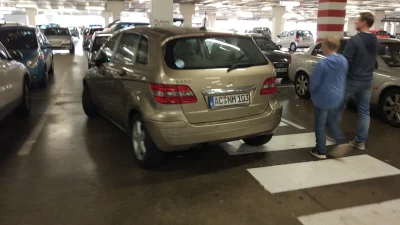 Cashflow88 - #parkowanie niepełnosprawni umysłowo Niemcy ;)