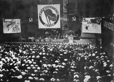 murza - 1932 Antifaschistische Aktion conference - kolejna sowiecka organizacja,