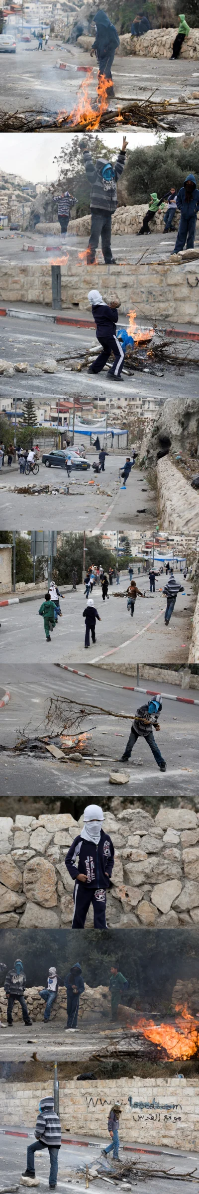 l-da - zamieszki z udziałem nieletnich w #palestyna