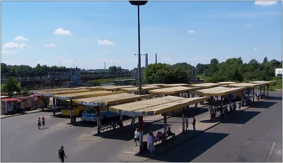 A.....1 - Dworzec autobusowy w Bytomiu.