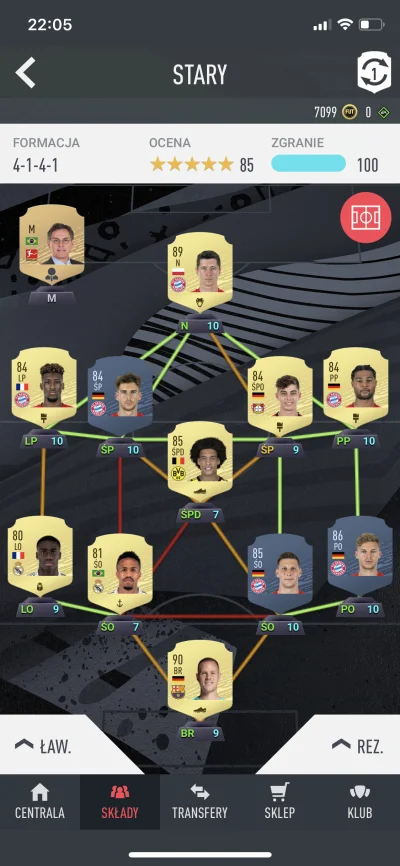 akaczora - Co polecacie zmienić w tym składzie? 
#fut