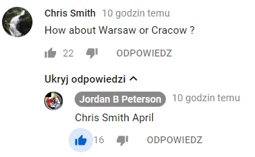 jegertilbake - Jordan Peterson będzie w Polsce w kwietniu

#jordanpeterson