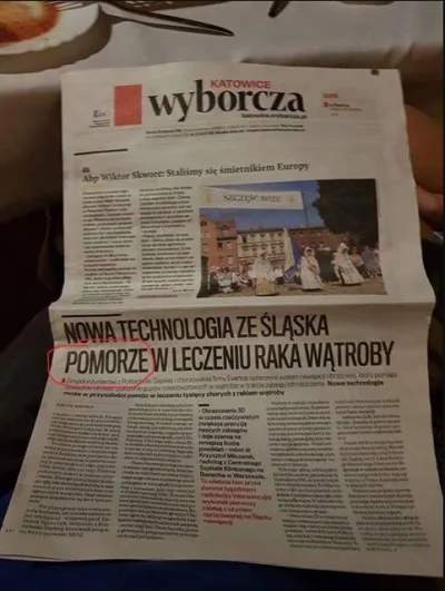 Lapidarny - Narzekacie na #narkomanizpomorza a Pomorze Śląskiemu w leczeniu raka wątr...