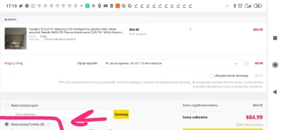 sebekss - Można obniżyć punktami nawet o 30% (nawet do ok 60$ - 230zł)

❗Punkty dzi...