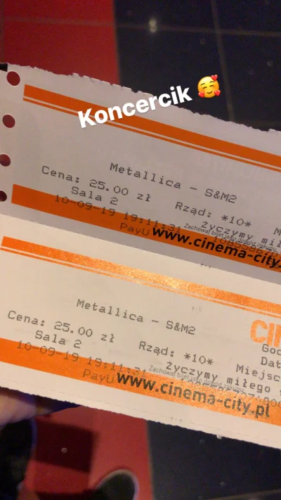 ThrashMetal - Już za chwileczkę...
#metallica #koncert #kino