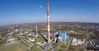 Ziomsto - @Sandman: Jeden z najwyższych w Polsce 225-metrowy komin elektrociepłowni w...
