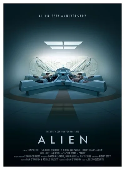p.....k - #plakatyfilmowe Specjalnie dla @ColdMary6100 #alien