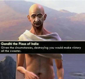 Moniuch - Gandhi ( ͡° ͜ʖ ͡°) (Civilization)