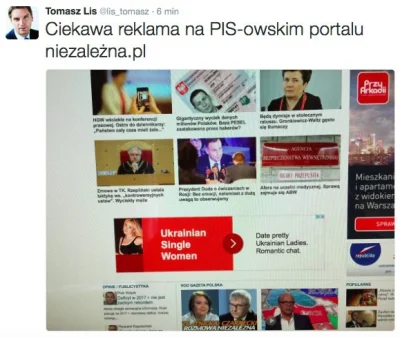 Eliade - #ReklamyLisa #polityka #heheszki 

Tomasz Lis nie rozumie, że wyświetlają m...