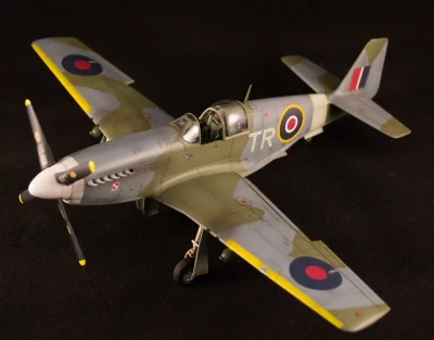 Patatajec - Czołem Mirki, dzisiaj skończyłem nowy projekt, North American P-51 RAF Mu...