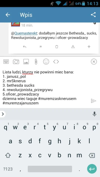 Quemasterekt - uwaga wszyscy nowa lista!!!!!!!!!!!;