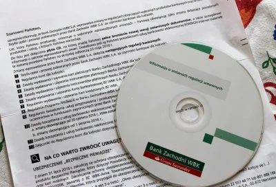 garmil - ##!$%@?

Bank przysłał mi nową tabelę prowizji na płycie cd.
Zwrotnie dos...