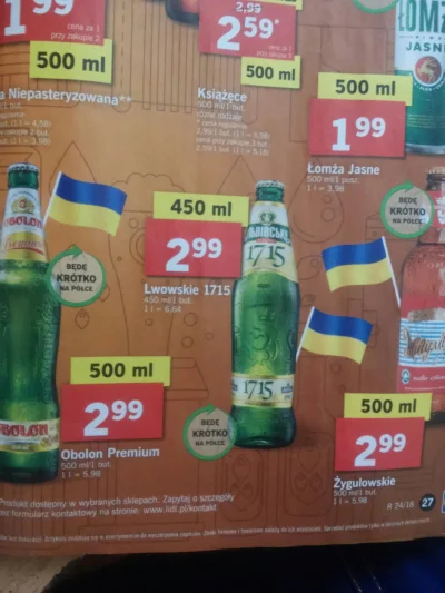 LokalnaPatologia - Tydzień ukraiński w lidlu xD 
#lidl #ukraina #alkohol
